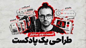 ساخت پادکست طراحی ساختار یک پادکست از اسم و فصل بندی و کاور پادکست